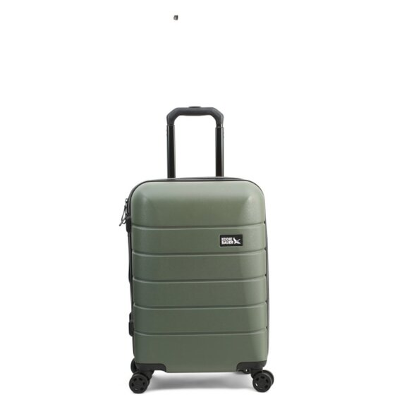EDDIE BAUER Green 22in Glacier Hardside Carry-on Spinner - Picture 1 of 2